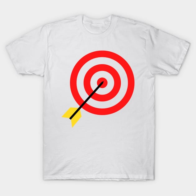 RED TARGET ILLUSTRATION T-Shirt by Artistic_st